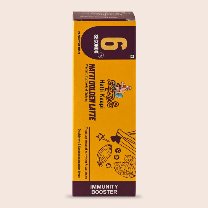 6 Seconds Golden Latte-Pack Of 5